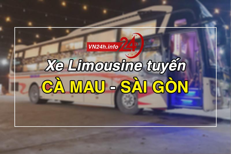 Xe Limousine Cà Mau - Sài Gòn