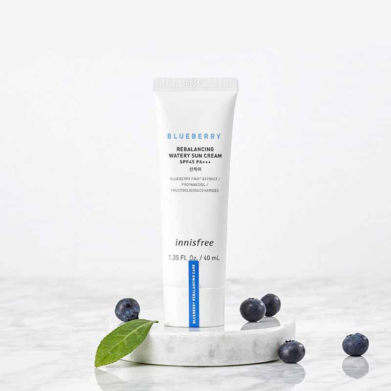 Innisfree Blueberry Rebalancing Watery Sun Cream