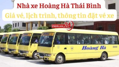 Nhà xe Hoàng Hà Thái Bình - Giá vé, lịch trình, thông tin đặt vé xe