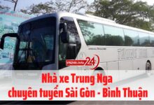 Nhà xe Trung Nga chuyên tuyến Sài Gòn - Bình Thuận