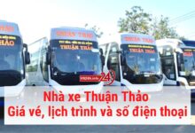 Nhà xe Thuận Thảo - Giá vé, lịch trình và số điện thoại liên hệ