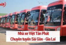 Nhà xe Việt Tân Phát chuyên tuyến Sài Gòn - Gia Lai