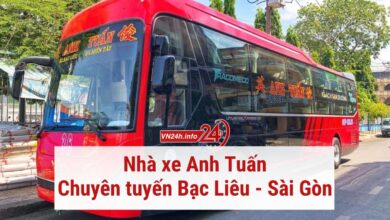 Nhà xe Anh Tuấn chuyên tuyến Bạc Liêu - Sài Gòn