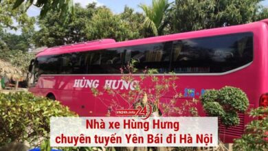 Nhà xe Hùng Hưng chuyên tuyến Lục Yên, Yên Bái đi Hà Nội