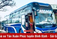 Nhà xe Tân Xuân Phúc tuyến Bình Định đi Sài Gòn