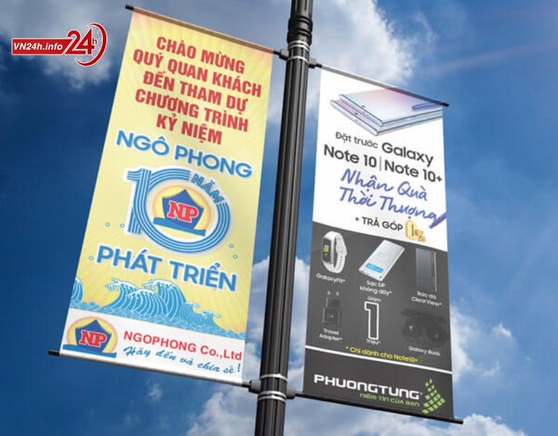 Dịch vụ treo băng rôn quảng cáo tại Hà Nội